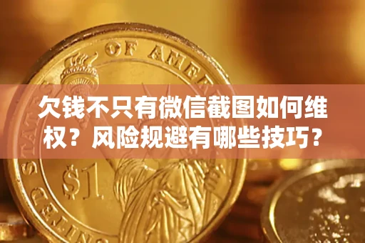 武汉欠钱不只有微信截图如何维权？风险规避有哪些技巧？