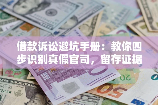 武汉借款诉讼避坑手册：教你四步识别真假官司，留存证据不踩雷