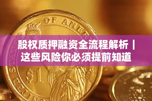 武汉股权质押融资全流程解析｜这些风险你必须提前知道