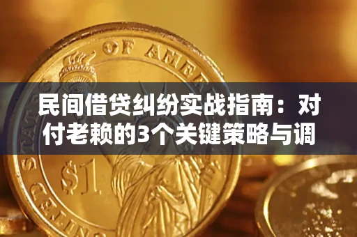 武汉民间借贷纠纷实战指南：对付老赖的3个关键策略与调解盲区解析