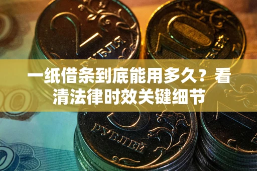 武汉一纸借条到底能用多久？看清法律时效关键细节