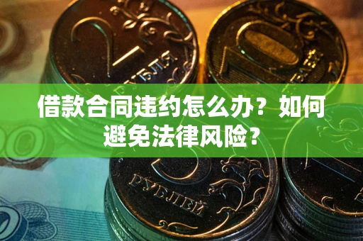 武汉借款合同违约怎么办？如何避免法律风险？