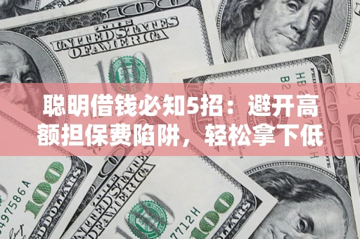 武汉聪明借钱必知5招：避开高额担保费陷阱，轻松拿下低息贷款